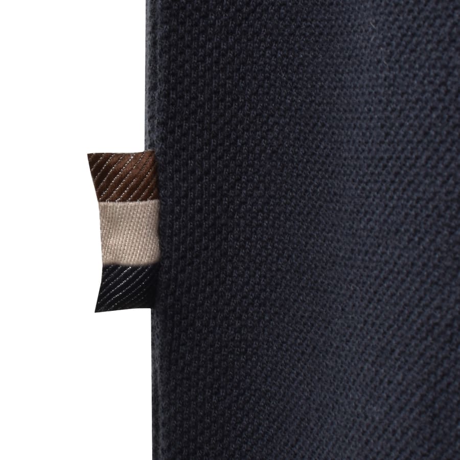 Image number 5 for Aquascutum Check Shoulder Polo Navy
