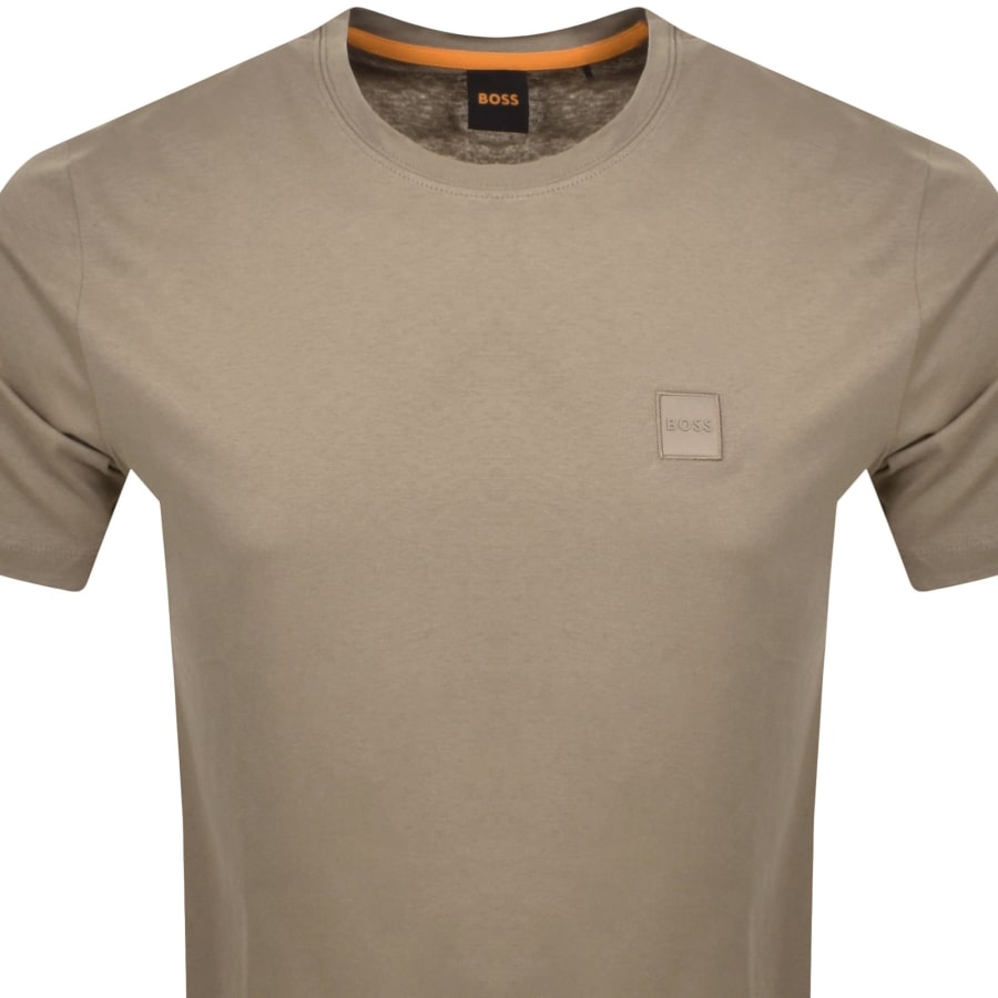 Image number 2 for BOSS Tales T Shirt Brown