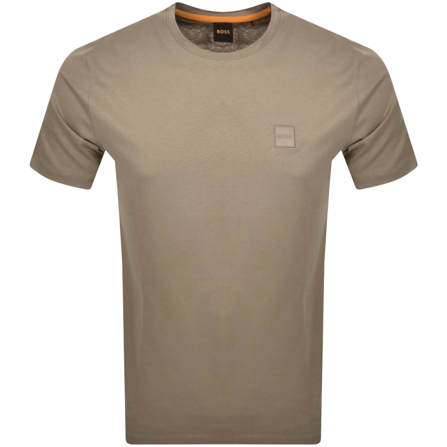 Image number 1 for BOSS Tales T Shirt Brown