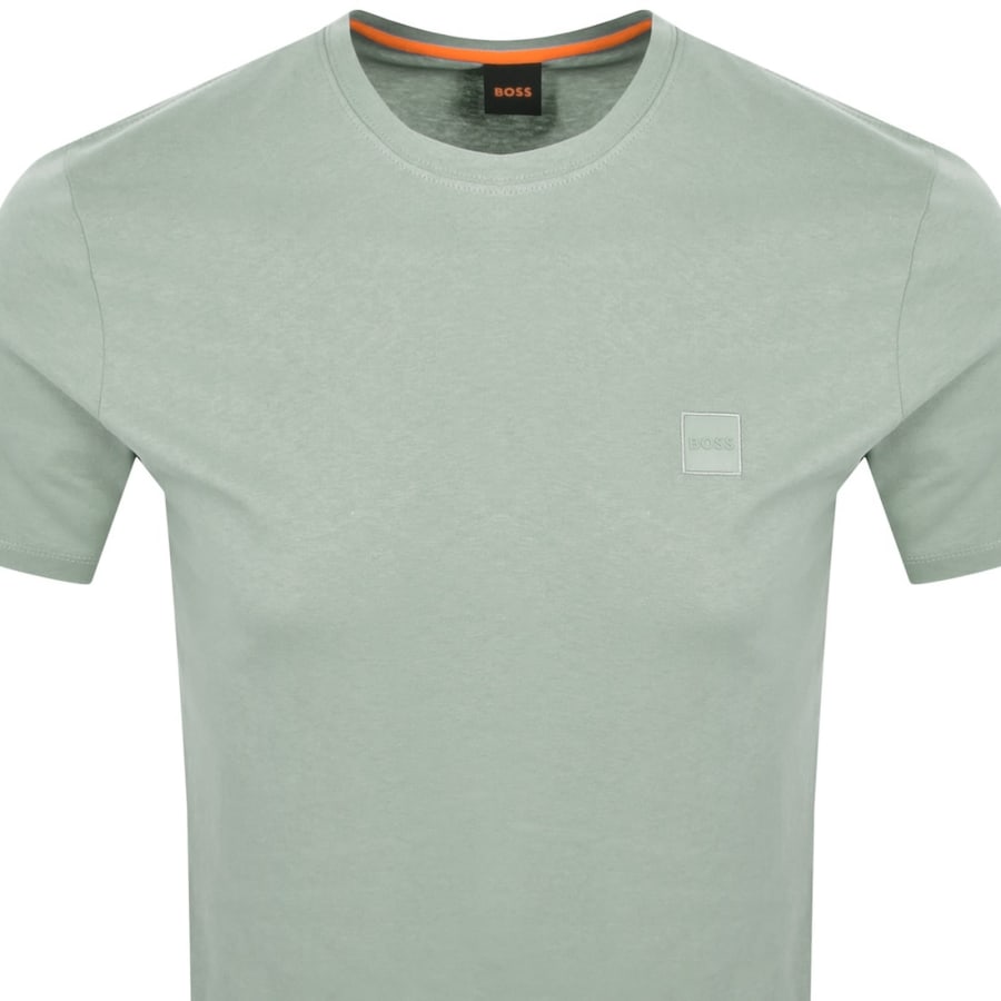 Image number 2 for BOSS Tales T Shirt Open Green