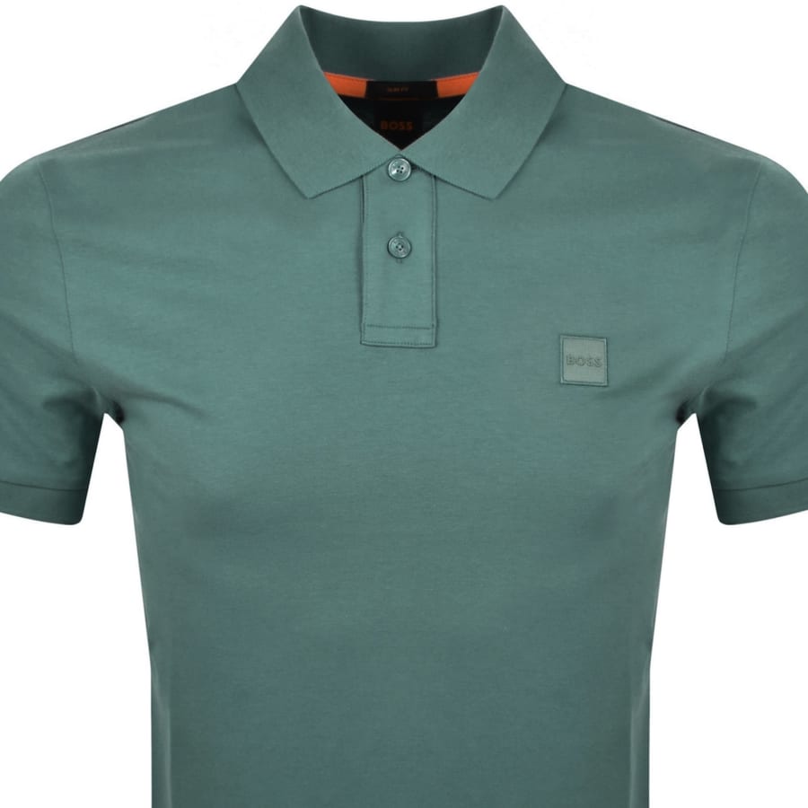 Image number 2 for BOSS Passenger Polo T Shirt Green