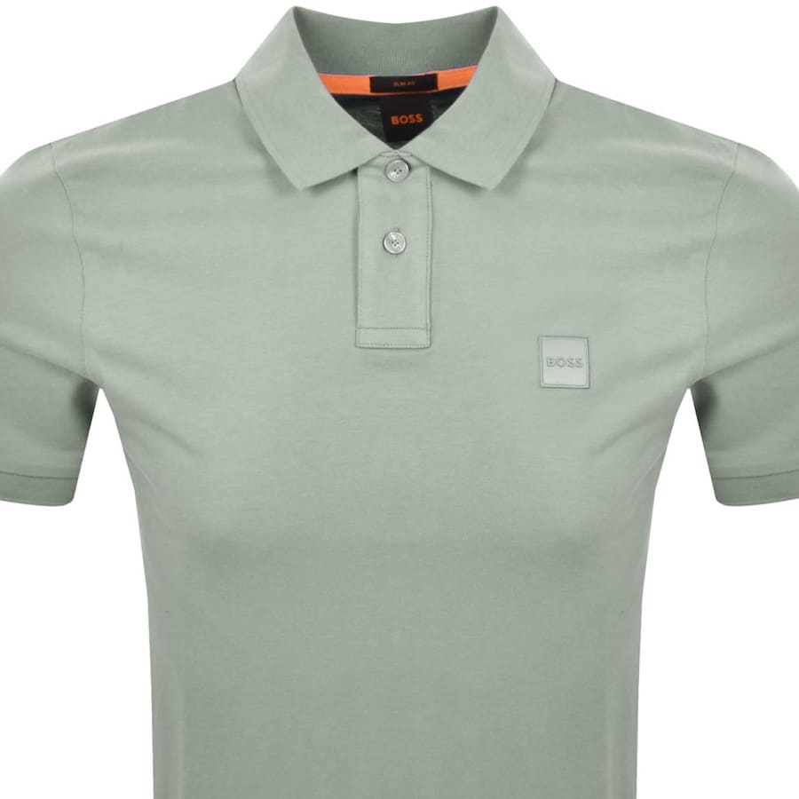 Image number 2 for BOSS Passenger Polo T Shirt Green