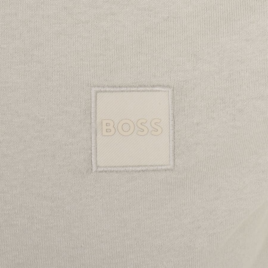 Image number 3 for BOSS Tales T Shirt Light Beige