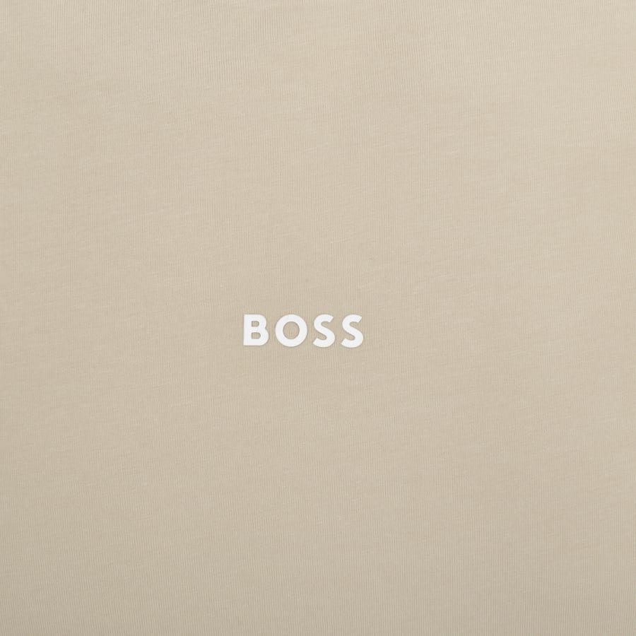 Image number 3 for BOSS TChup Logo T Shirt Light Beige