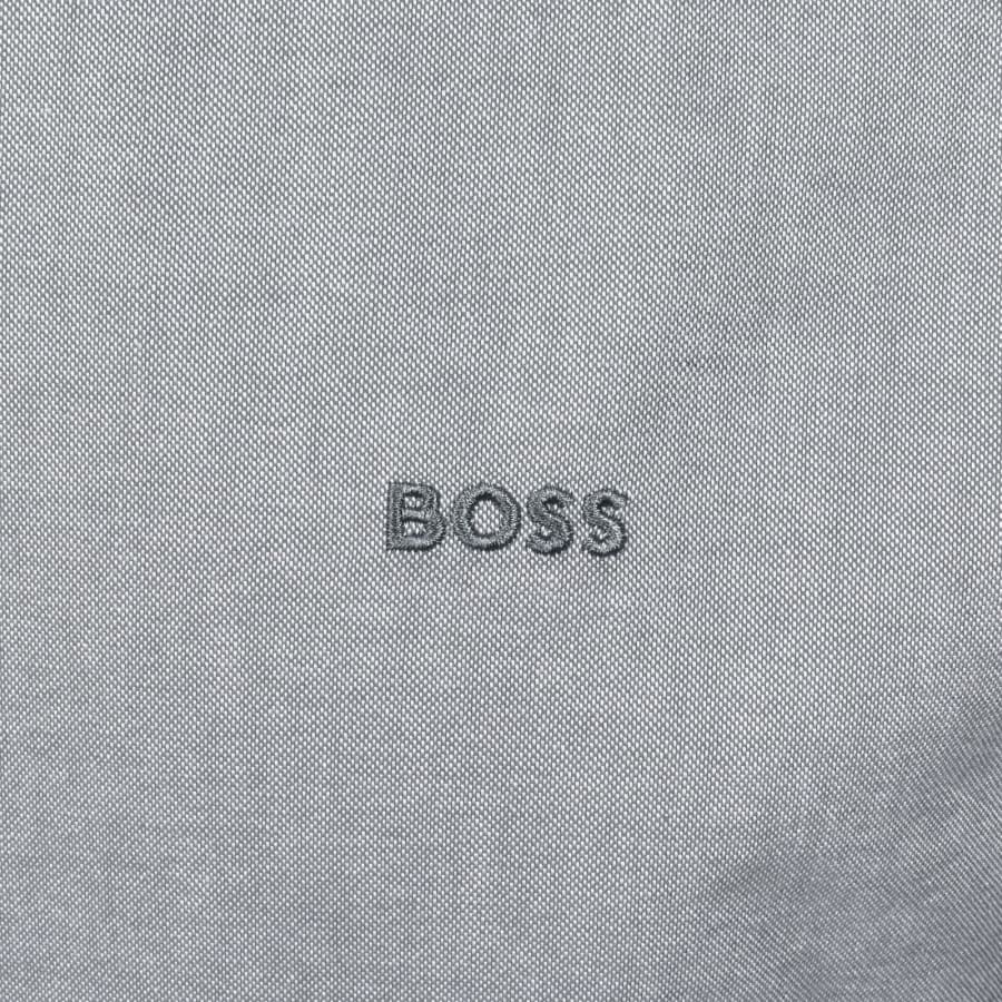 Image number 3 for BOSS Casual Rickert Long Sleeved Shirt Grey