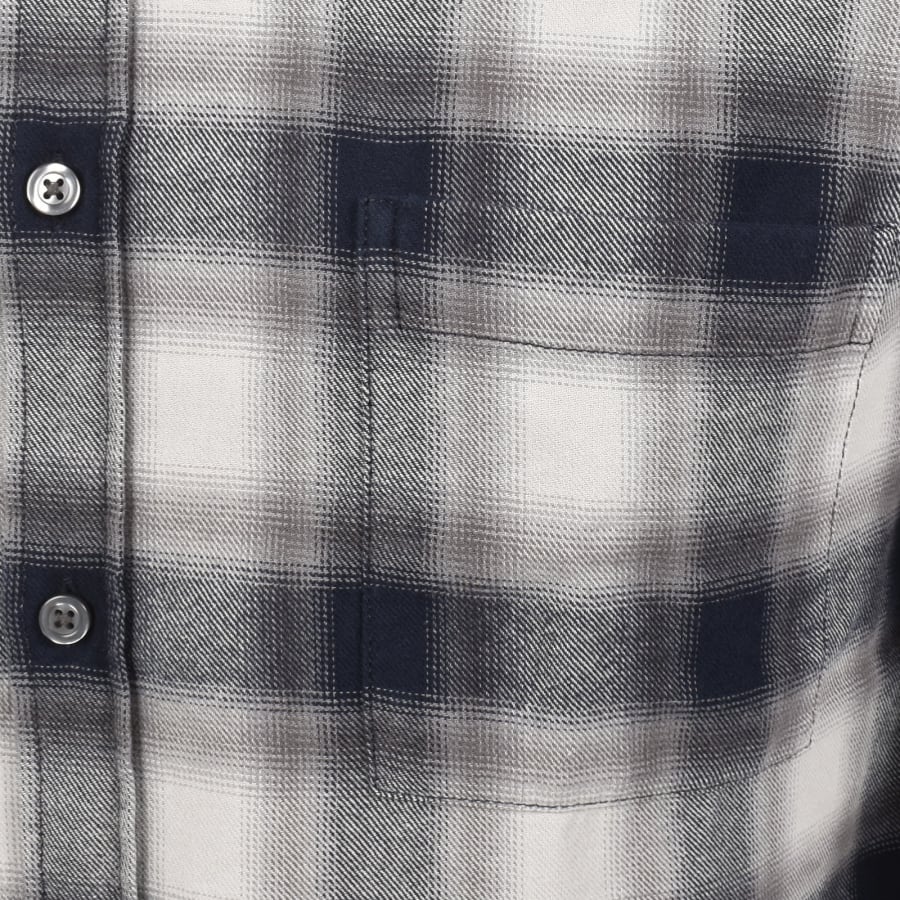 Image number 4 for BOSS Casual Rickert Check Shirt Grey