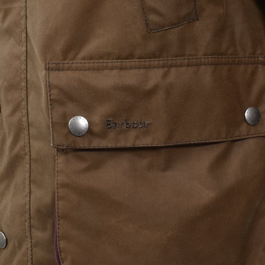 Image number 3 for Barbour X Paul Smith Bedale Wax Jacket Tan