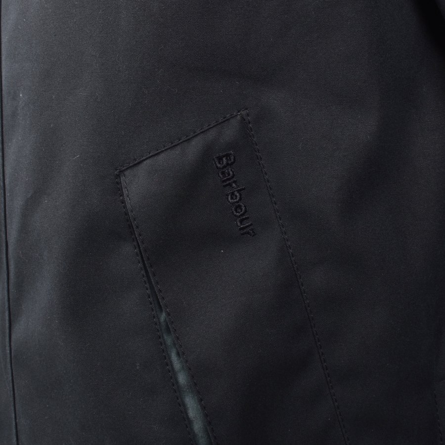 Image number 3 for Barbour X Paul Smith Beeston Wax Jacket Navy