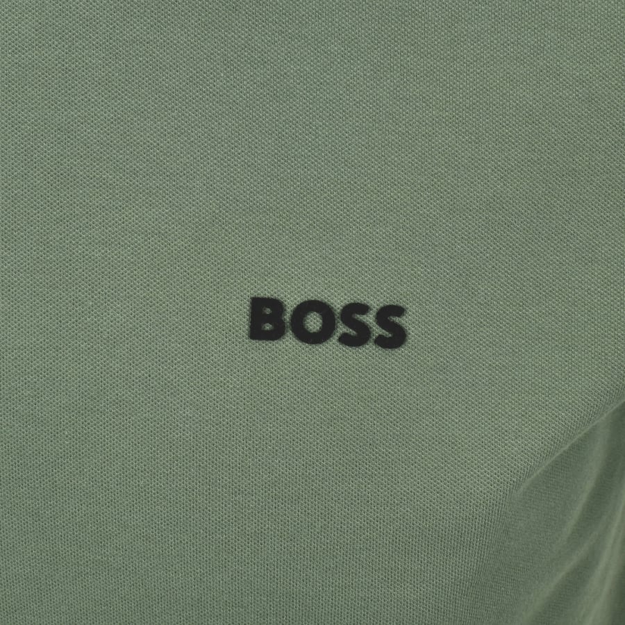 Image number 3 for BOSS Taul T Shirt Green