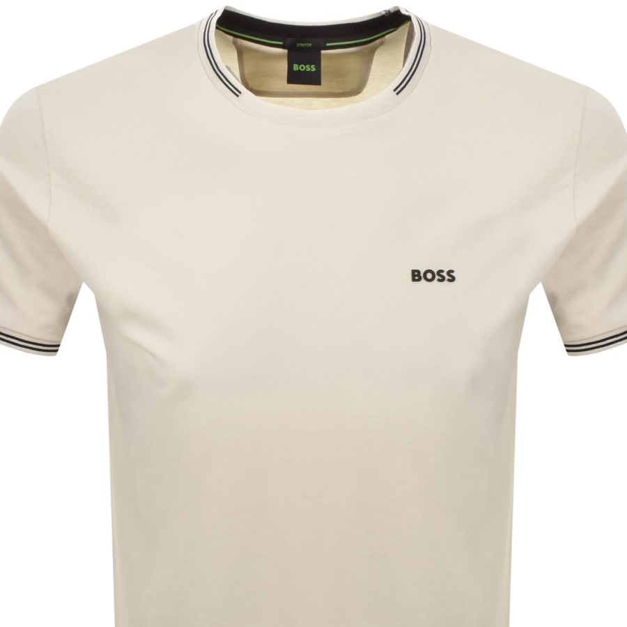Image number 2 for BOSS Taul T Shirt Cream