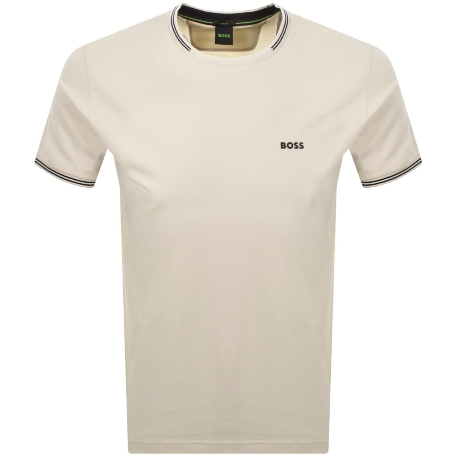 Image number 1 for BOSS Taul T Shirt Cream
