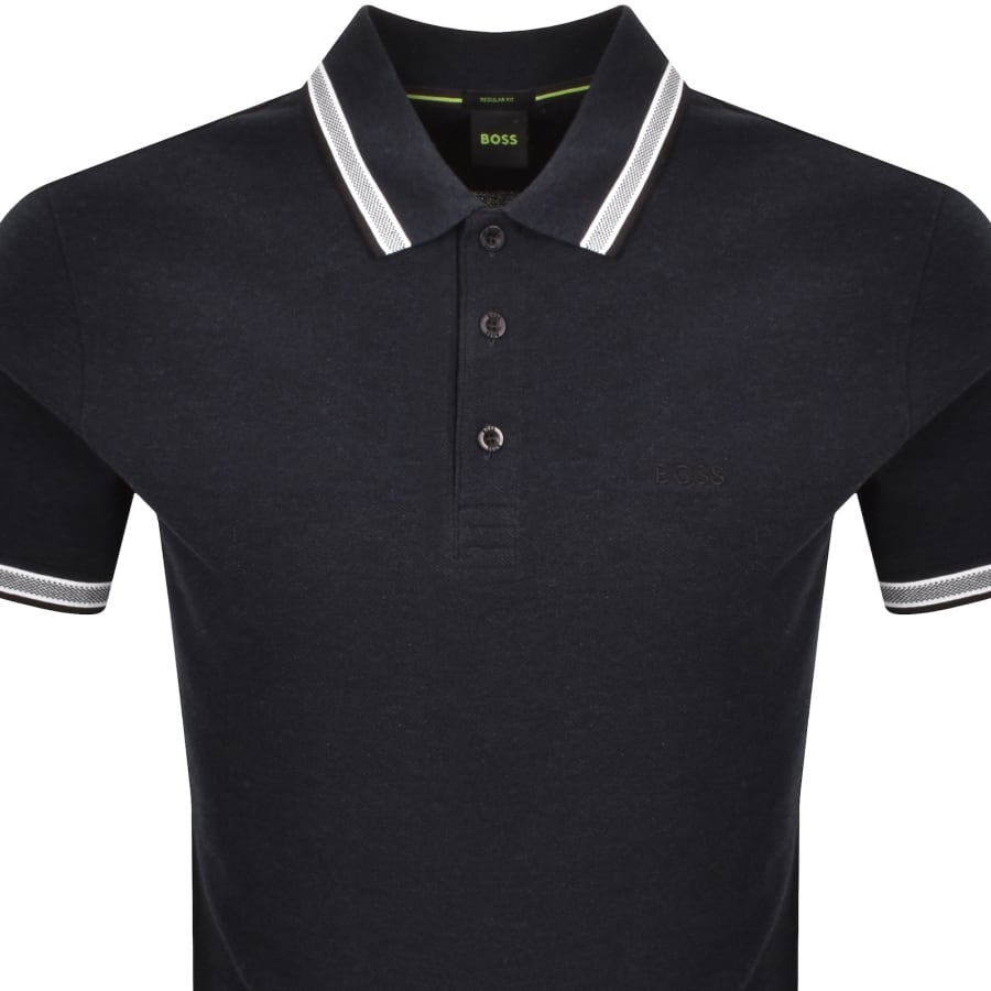 Image number 2 for BOSS Paddy Polo T Shirt Navy