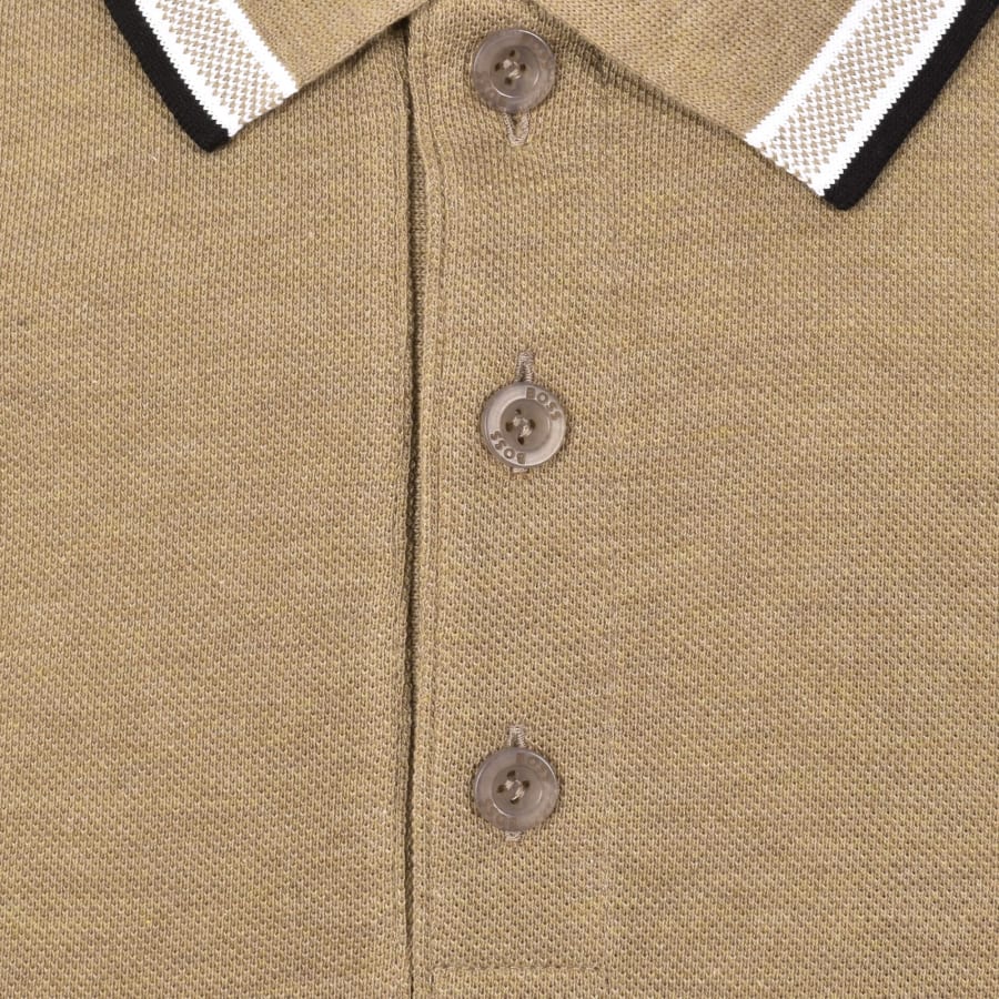 Image number 5 for BOSS Paddy Polo T Shirt Medium Beige