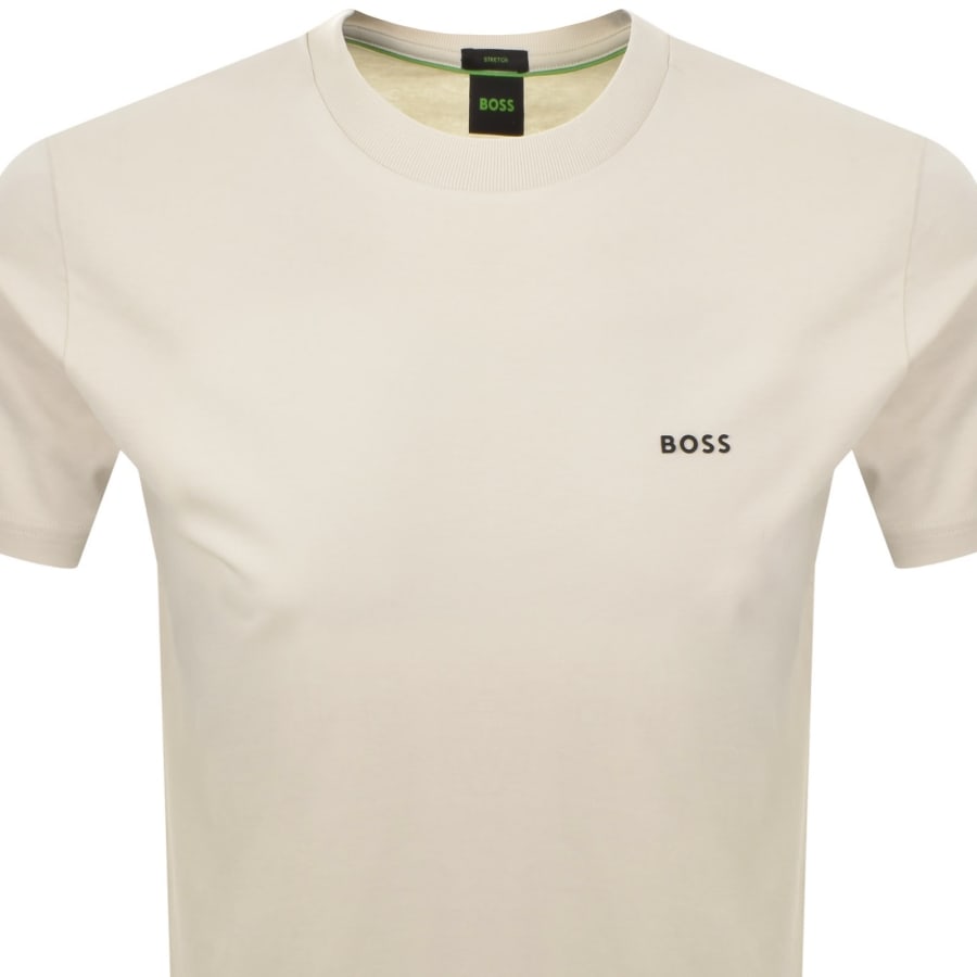 Image number 2 for BOSS Tee T Shirt Cream