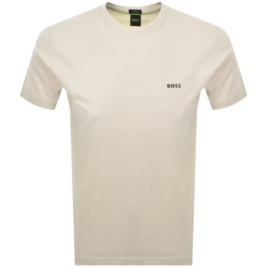 Image number 1 for BOSS Tee T Shirt Cream