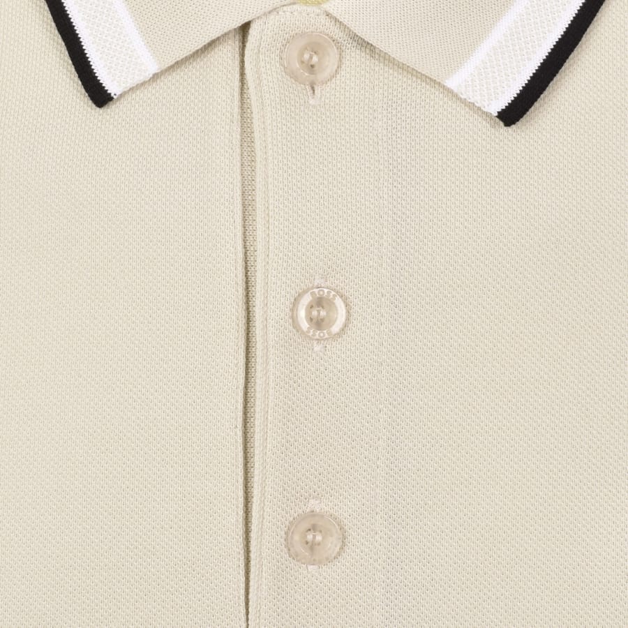 Image number 5 for BOSS Paddy Polo T Shirt Cream