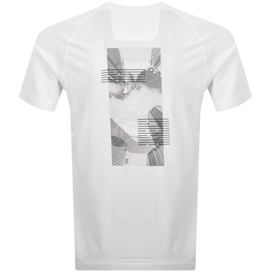 Image number 5 for BOSS Stripe Zone T Shirt White
