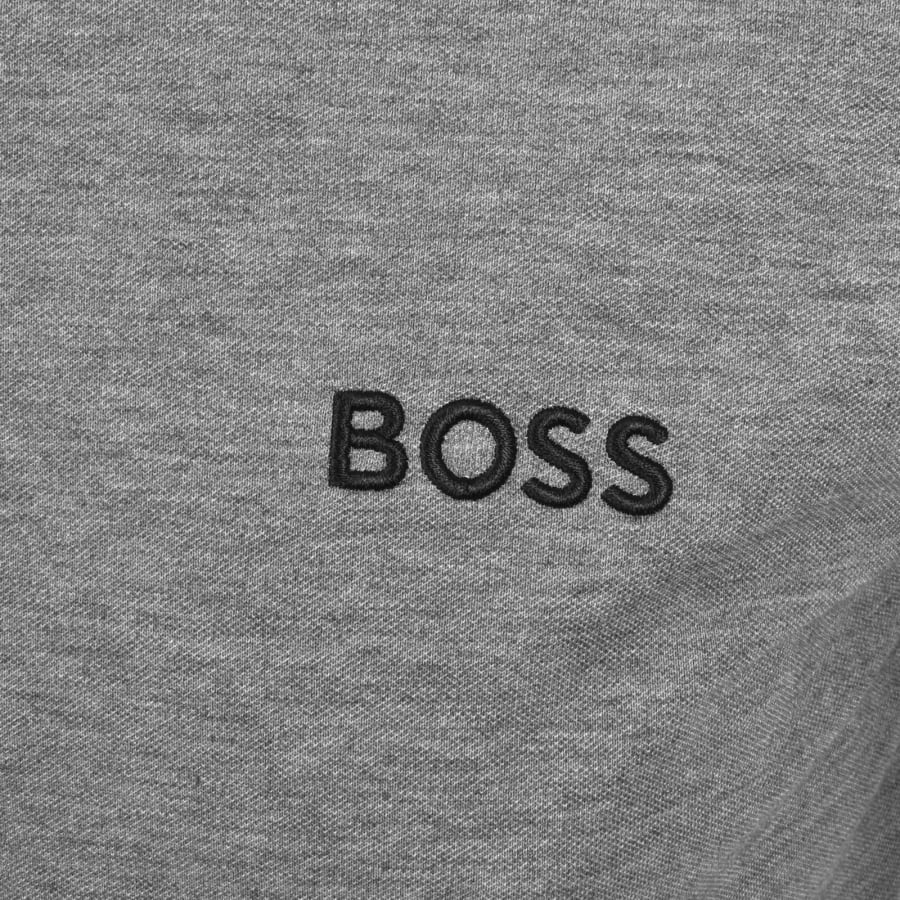Image number 3 for BOSS Paddy Pro Polo T Shirt Medium Grey
