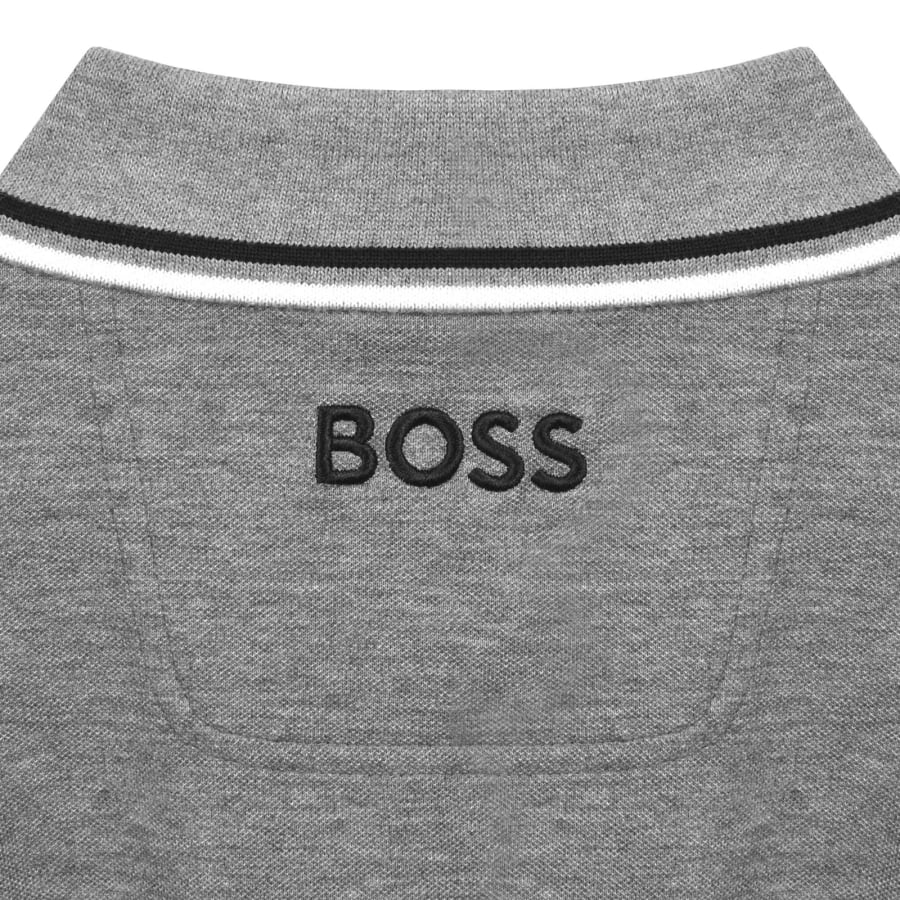 Image number 5 for BOSS Paddy Pro Polo T Shirt Medium Grey