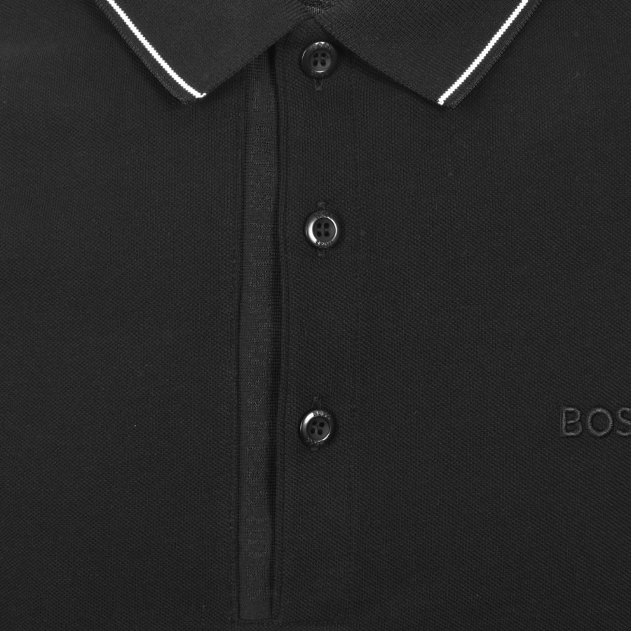 Image number 4 for BOSS Paule 4 Polo T Shirt Black