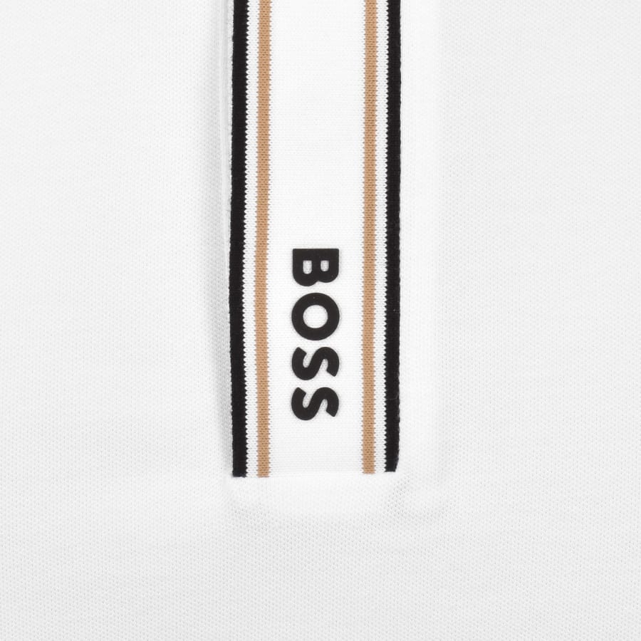 Image number 3 for BOSS Paddy Polo T Shirt White
