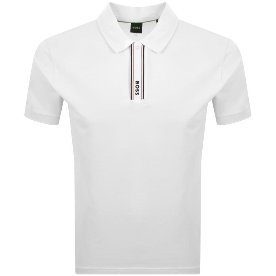 Image number 1 for BOSS Paddy Polo T Shirt White