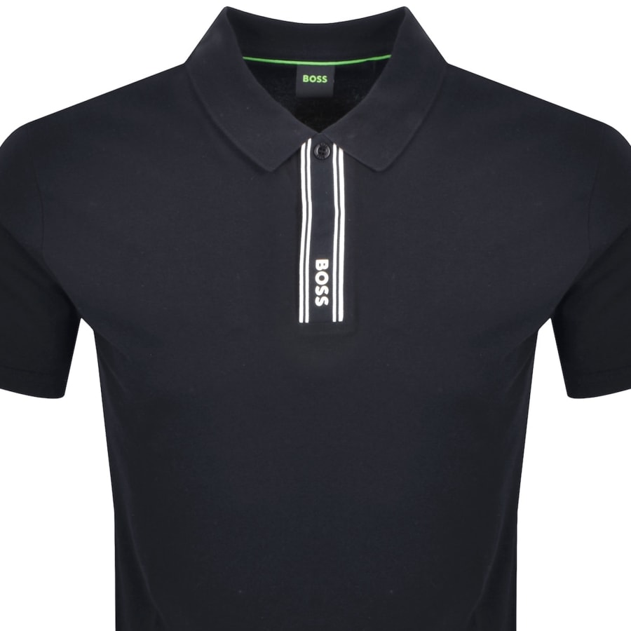 Image number 2 for BOSS Paddy Polo T Shirt Navy