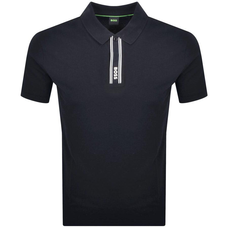 Image number 1 for BOSS Paddy Polo T Shirt Navy