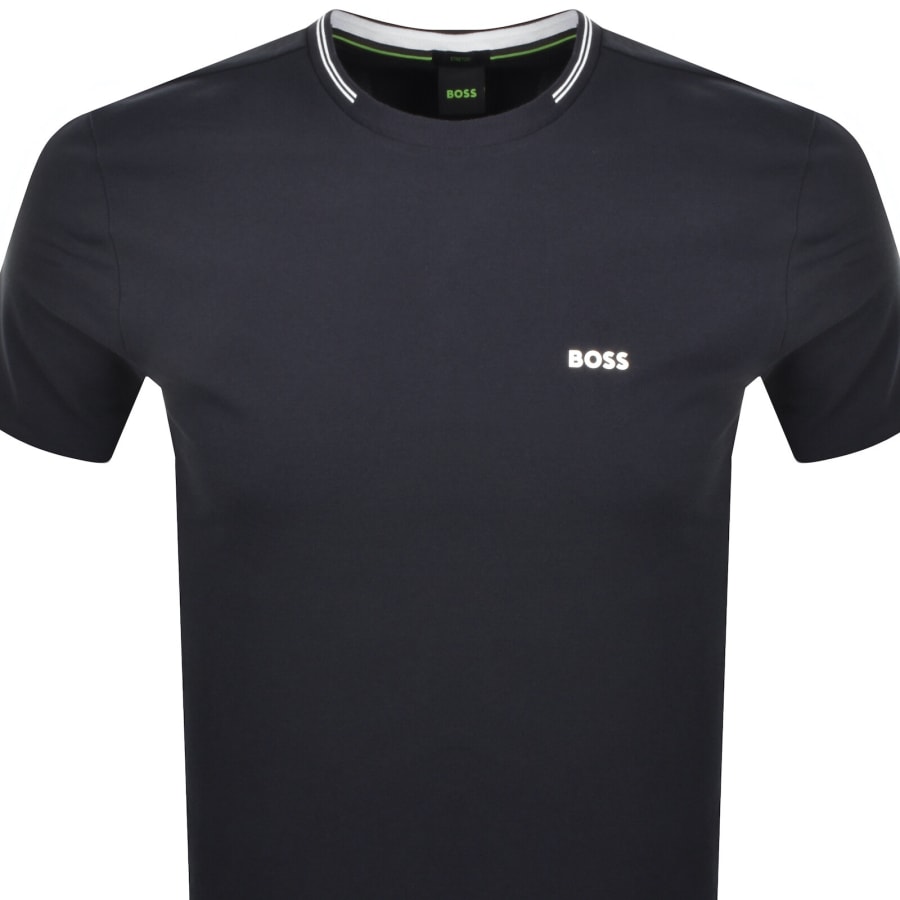 Image number 2 for BOSS Taul T Shirt Navy