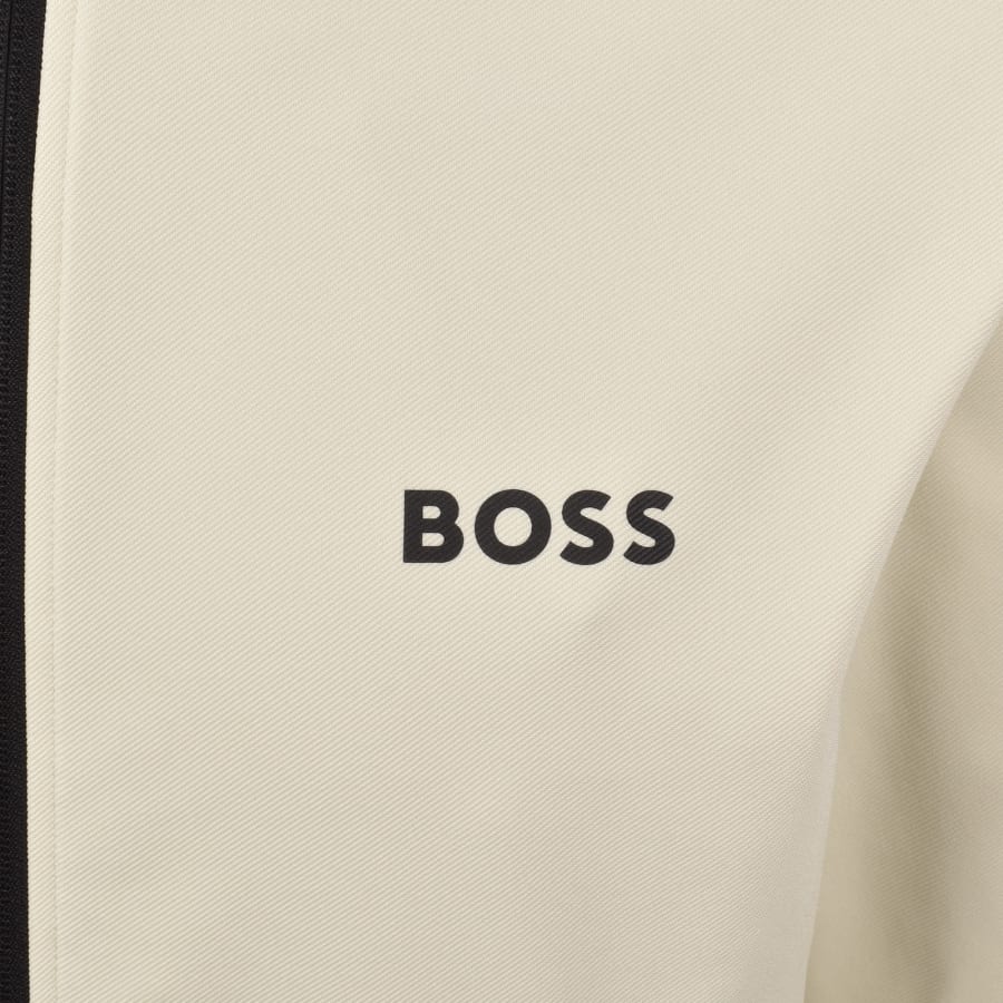 Image number 3 for BOSS Sicon Toc Hoodie Cream