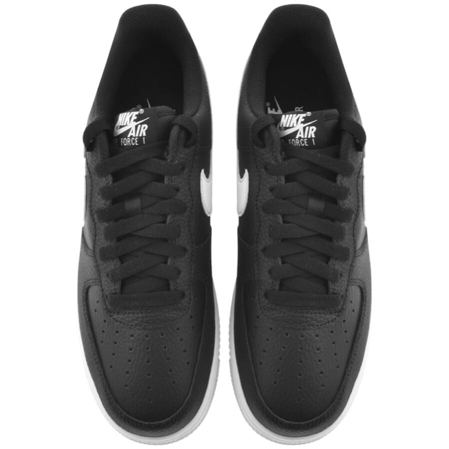 Image number 3 for Nike Air Force 1 Trainers Black