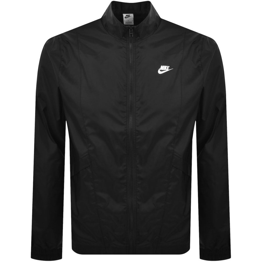 Image number 2 for Nike Club Woven Tracksuit Black