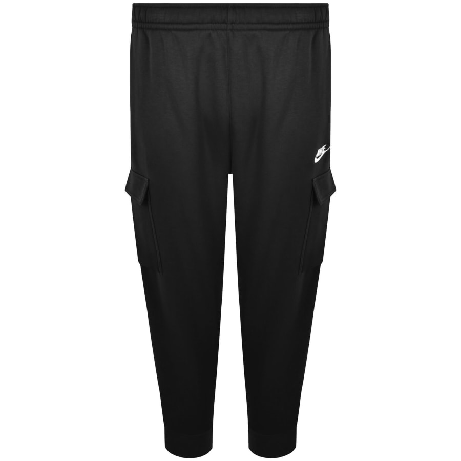 Image number 1 for Nike Club Cargo Joggers Black