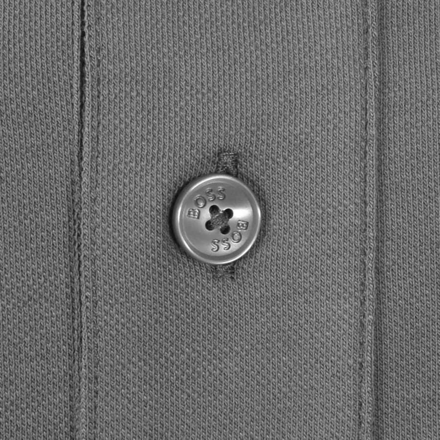 Image number 4 for BOSS Passenger Polo T Shirt Grey