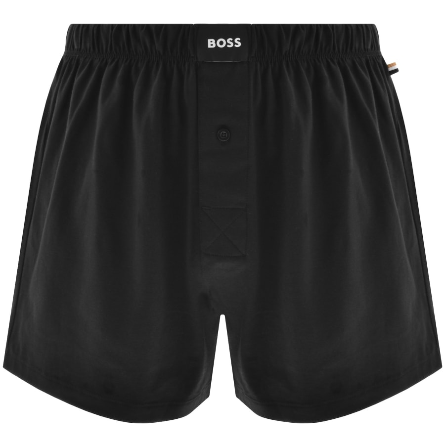Image number 2 for BOSS Underwear 2 Pack Boxer Shorts Black