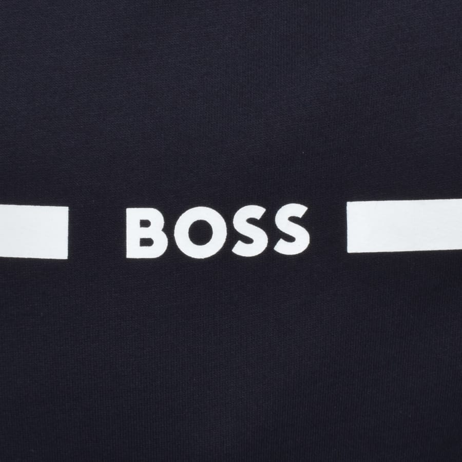 Image number 3 for BOSS Authentic Full Zip Hoodie Navy