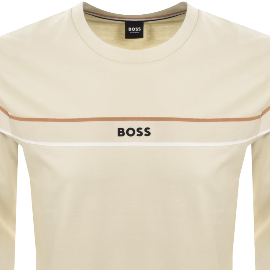 Image number 2 for BOSS Iconic Sweatshirt Open White