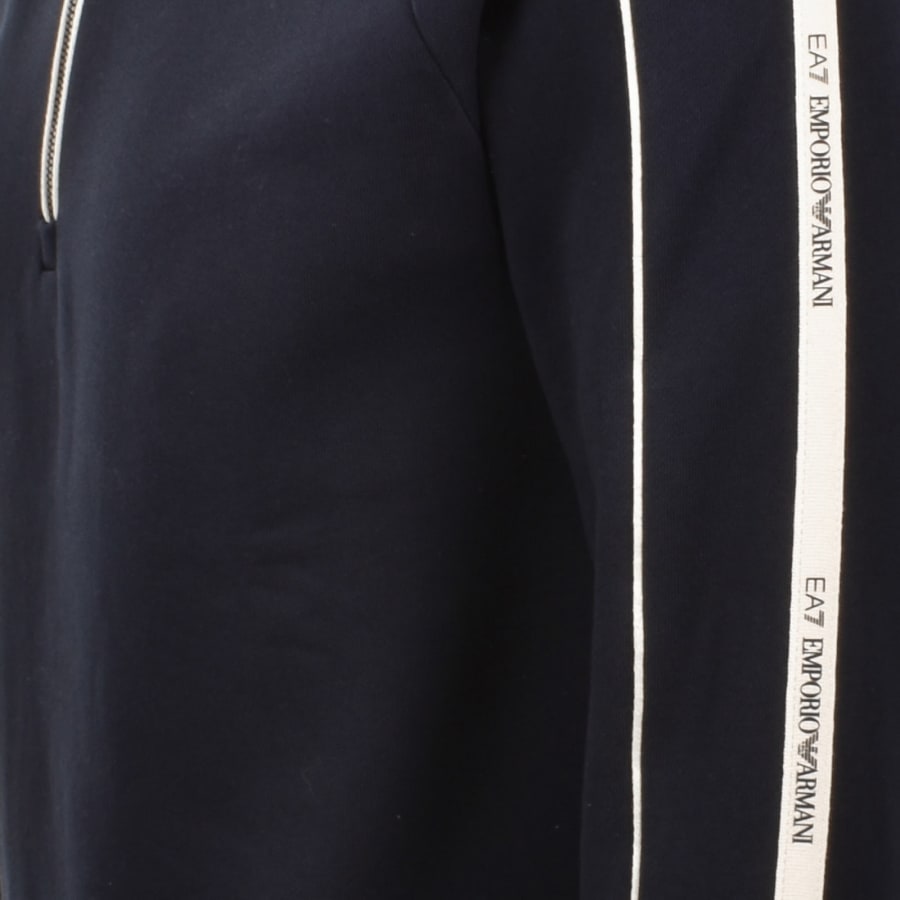 Image number 5 for EA7 Emporio Armani Logo Sweatshirt Blue