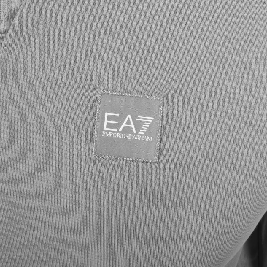 Image number 4 for EA7 Emporio Armani Logo Sweatshirt Grey