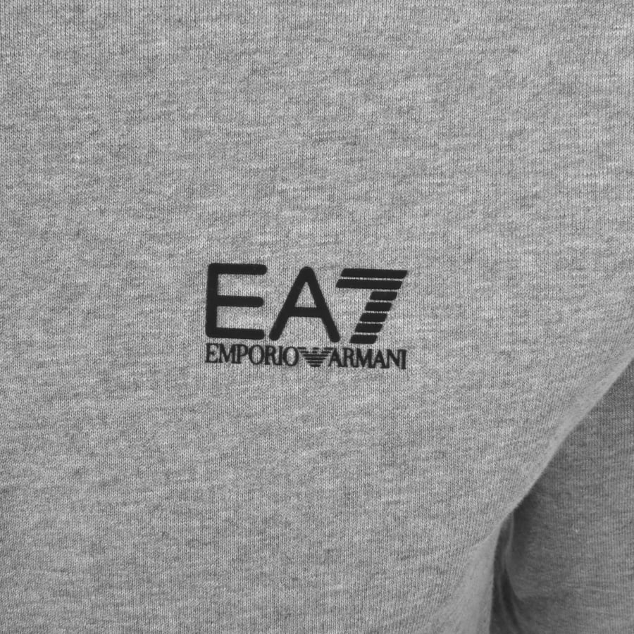 Image number 3 for EA7 Emporio Armani Logo Sweatshirt Grey