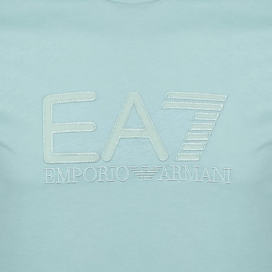 Image number 3 for EA7 Emporio Armani Logo T Shirt Blue