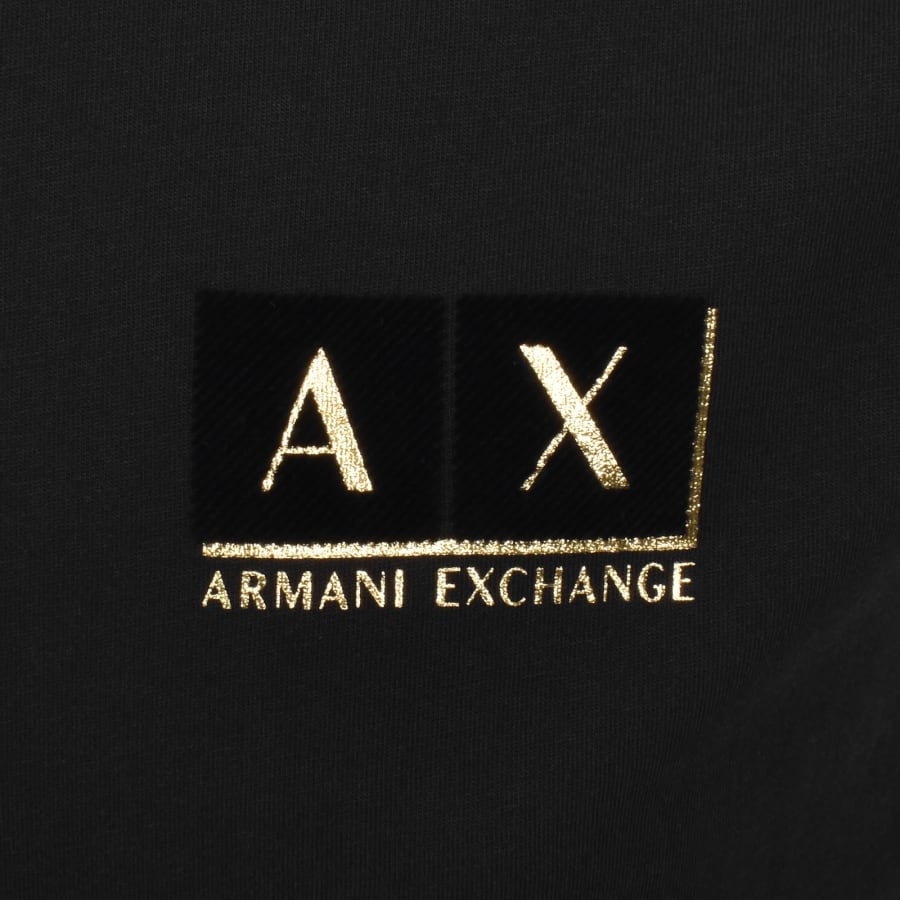 Image number 3 for Armani Exchange T Shirt Black
