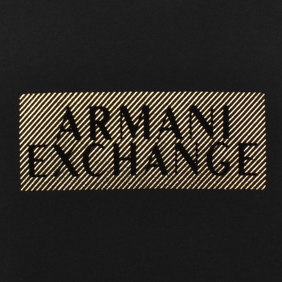 Image number 3 for Armani Exchange T Shirt Black