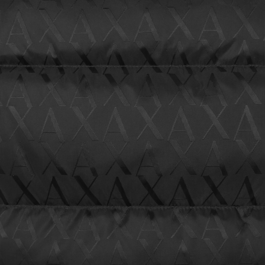 Image number 3 for Armani Exchange Padded Down Jacket Black