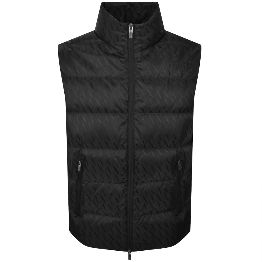 Image number 1 for Armani Exchange Down Gilet Black