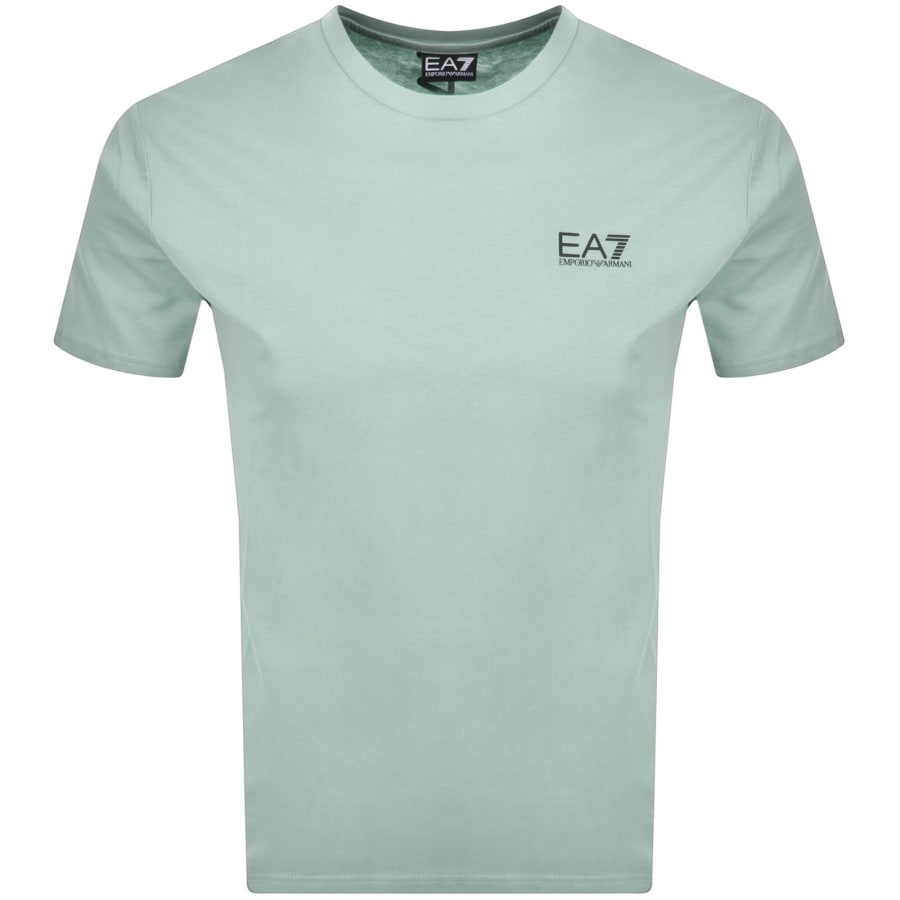 Image number 2 for EA7 Emporio Armani Training T Shirt Blue Surf
