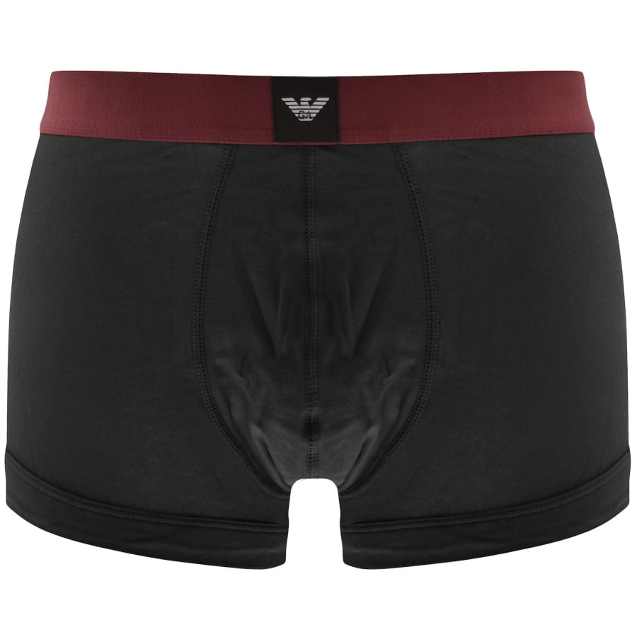Image number 3 for Emporio Armani Underwear 3 Pack Boxer Trunks