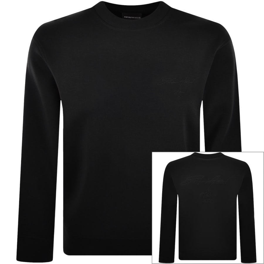 Image number 1 for Emporio Armani Sweatshirt Black
