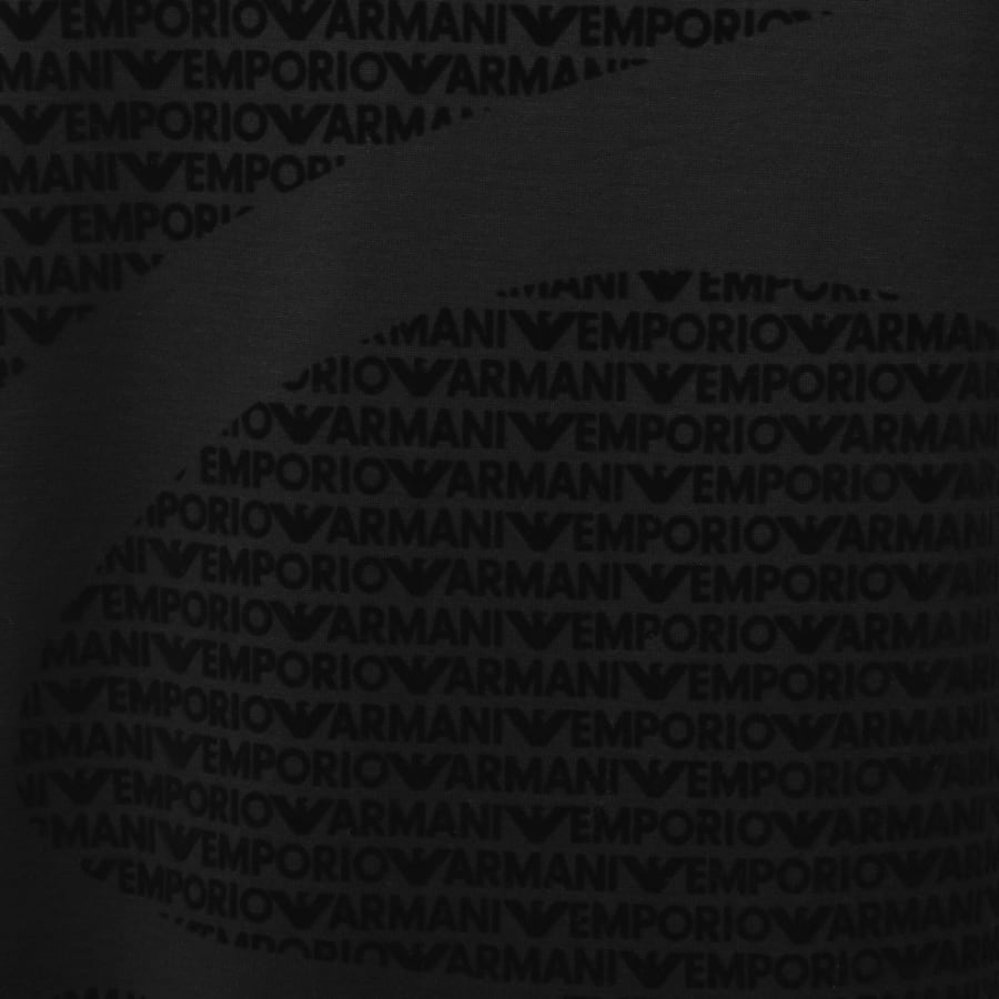 Image number 3 for Emporio Armani Short Sleeved Polo T Shirt Black