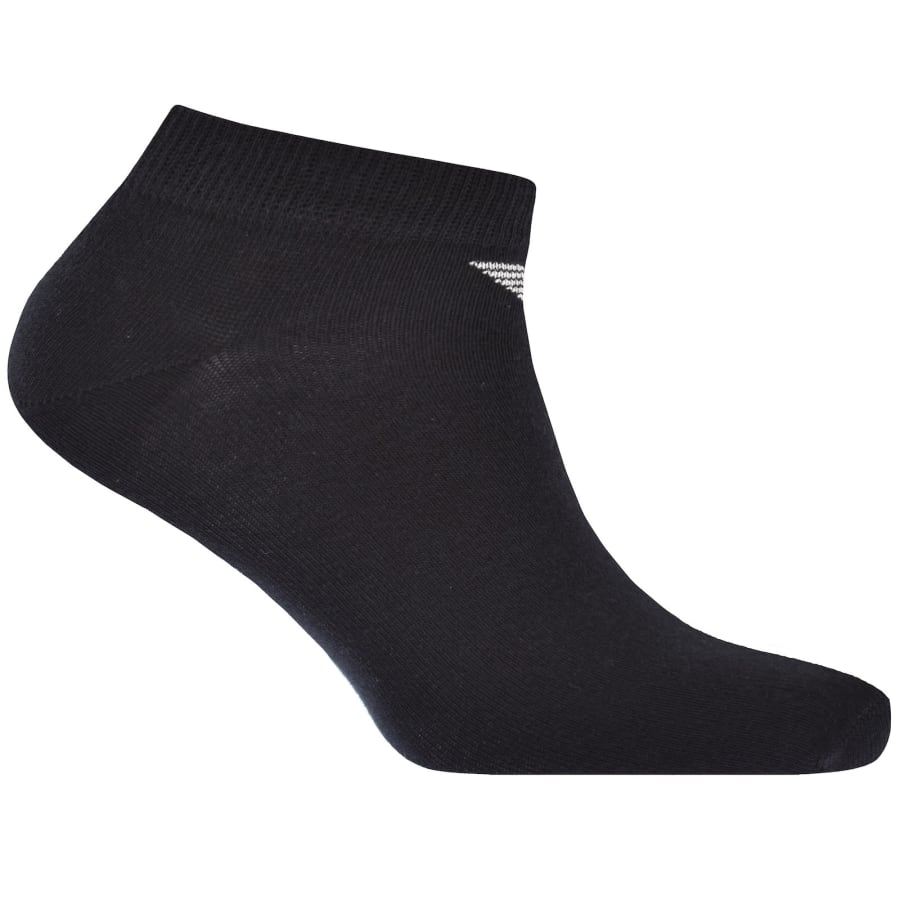 Image number 3 for Emporio Armani 3 Pack Trainer Socks Multi